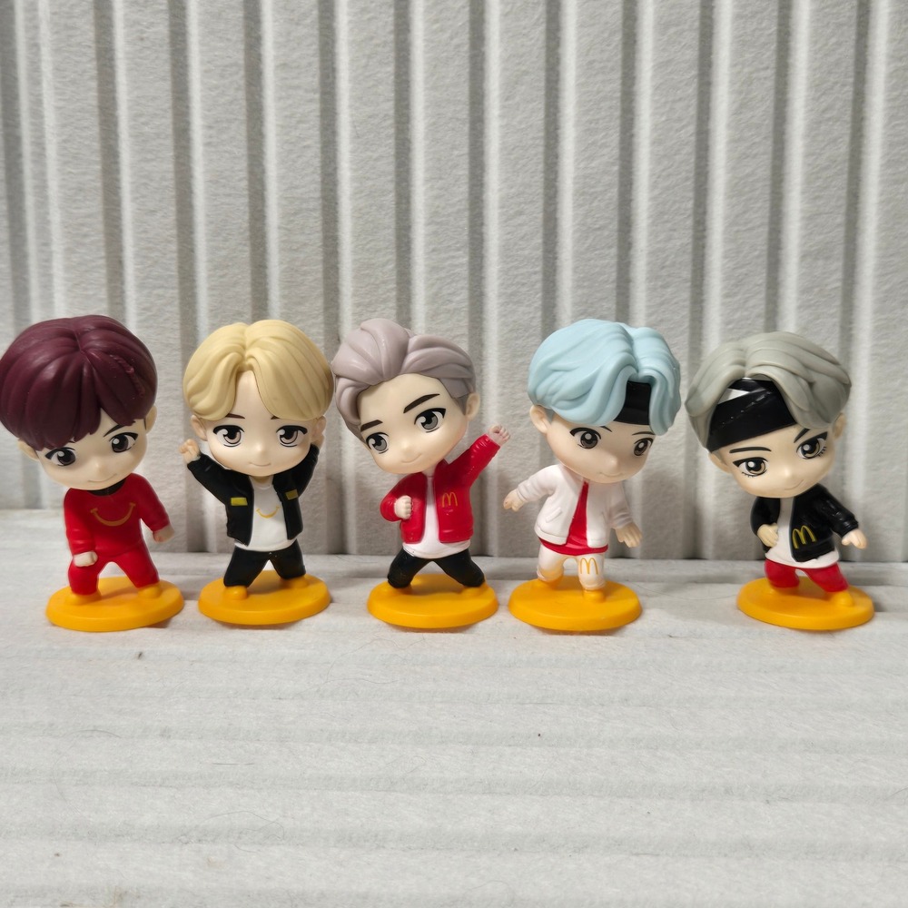 BTS TinyTAN McDonald's Dynamite‎ Mini Figure Set 9pc Collectible K-Pop Toys